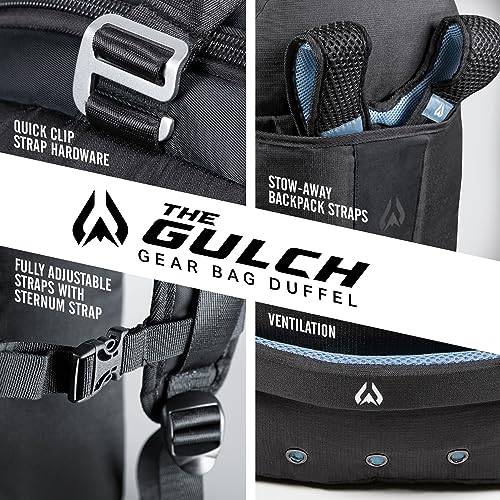 Wildhorn Gulch 70L MTB Duffle Bag for Travel - Lightweight & Durable Gym Bag for Women & Men. Ideal for Biking, Motorcycle, and Sports