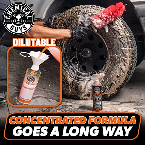Chemical Guys Signature Series Orange Degreaser Spray - Heavy Duty All Purpose Cleaner for Engines, Tires, Undercarriages, Tools and More, Professional Strength, Breaks Down Grease, Oil & Grime,128 oz - size: 128 Fl Oz
