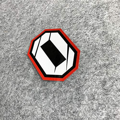 Creative Arabic Numbers Motorcycle Racing Sticker DIY Decorate Car Styling and Decals 10x7cm (Number 0) - size: Number 0