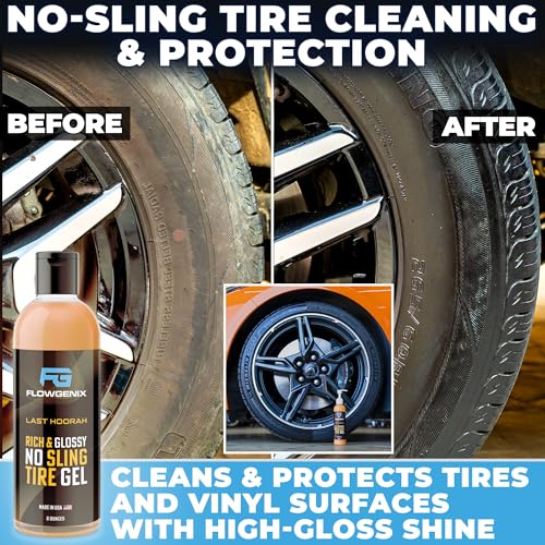 Grand Slam 5-Pack - Waterless Car Wash Detailing Spray, Tire Shine Gel, Scratch Remover, Wheel Metal Rust Cleaner, Interior Cleaner & Protector, 2 Microfiber Towels - color: Grand Slam 5-Pack