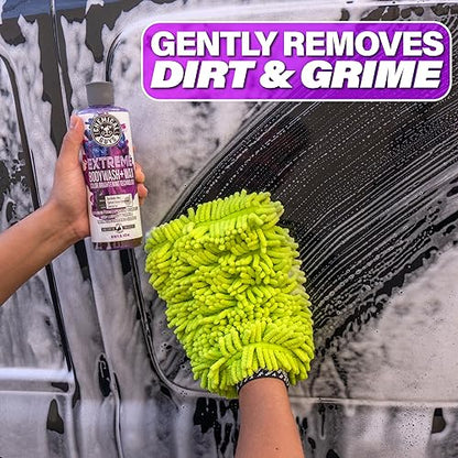 Chemical Guys Extreme Bodywash & Wax Foaming Car Wash Soap, (Works with Foam Cannons/Guns or Bucket Washes) For Trucks, Motorcycles, RVs & More, 32 fl oz, Grape Scent - size: 32 Fl Oz (Pack of 1)