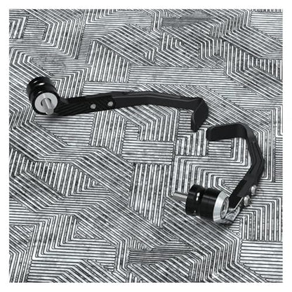 CNC Motorcycle Levers Guard Brake Clutch Handlebar Protector for KAW&ASAKI Ninja250 Ninja300 ZX-25R 2008-2023 Hand Guards - color: Gray