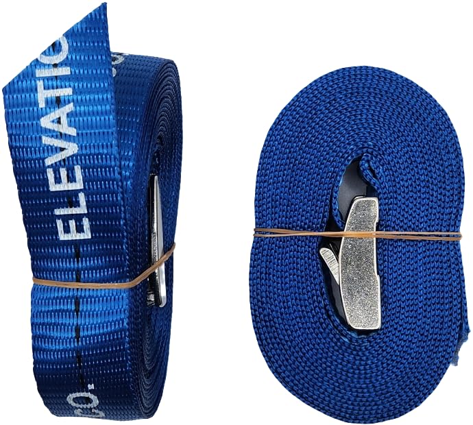 Premium Cam Straps - Stailess Steel Cam Buckle - 550lb Capacity (8') - size: 8'