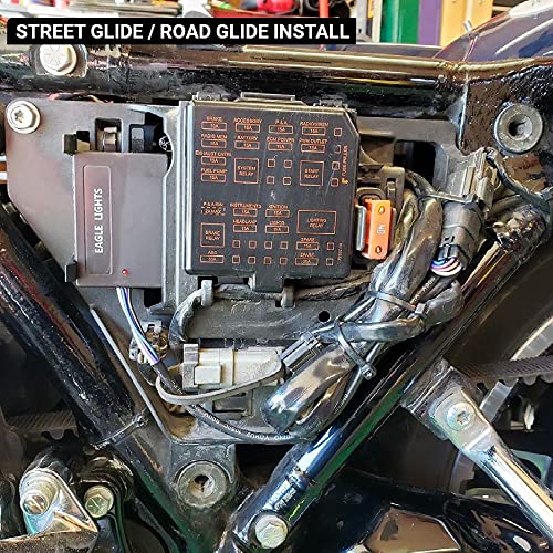 Eagle Equalizer Plug and Play Load Equalizer and Stabilizer for 2010-2013 Harley Davidson Motorcycle Street Glide and Road Glide LED Turn Signals - size: 10 - 13 Street / Road Glide
