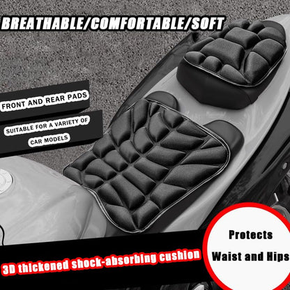 Motorcycle Seat Cushion for Kawasaki KLR 650 1987-2024, Anti-Vibration & Breathable Pressure Relief Seat Pad Comfortable Motorbike Seat Cushion Long Ride Relief