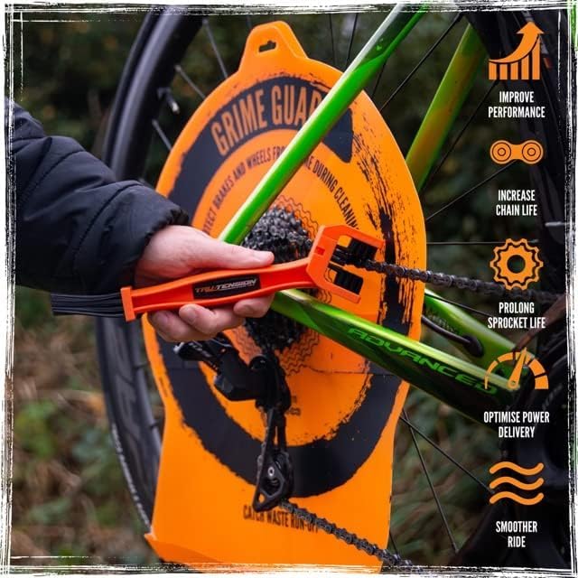 Tru-Tension | Bicycle Grime Guard | Protect Brakes & Wheels During Cleaning | Bicycle Tools & Accessories (Suitable for Bicycles Only) - size: 6 Count (Pack of 1)