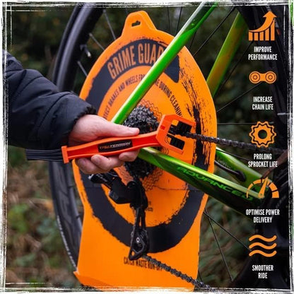 Tru-Tension | Bicycle Grime Guard | Protect Brakes & Wheels During Cleaning | Bicycle Tools & Accessories (Suitable for Bicycles Only) - size: 6 Count (Pack of 1)
