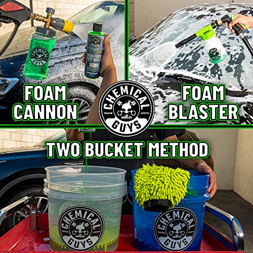Chemical Guys Car Wash Soap for Foam Cannon or Bucket, Honeydew Snow Foam Car Wash Soap for Trucks, Motorcycles, RVs & More, Super Suds, Honeydew Scent - 64 oz (Half Gallon) - size: 64 Ounce (Pack of 1), style: HONEYDEW