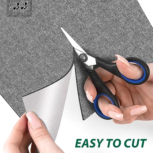 10L0L Golf Cart Premium Garage Floor Mat-Waterproof Anti-Slip Thickened Mat for Golf Cart Motorcycle Mower ATV UTV Parking Mat-106in x 59in - color: Gray