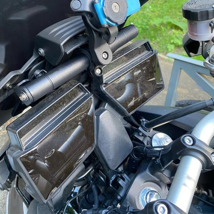 IZX for Yamaha Tracer9GT Tracer 900GT 9/900/GT 2021-2024 Motorcycle Phone GPS Navigation Mount Bracket 9 900 GT Handlebar Bar Extension Stand Holder