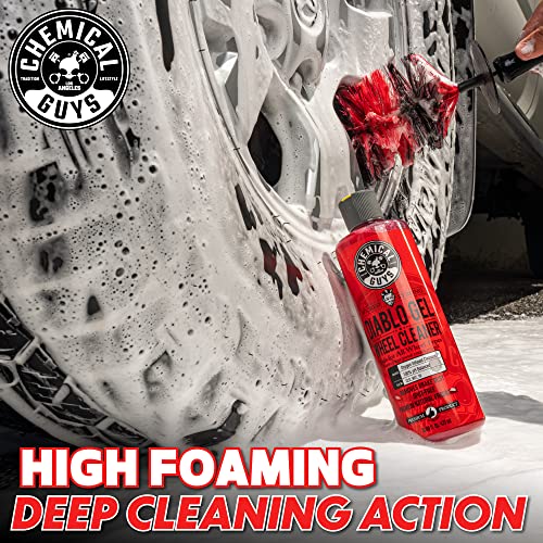 Chemical Guys CLD_997 Diablo Gel Oxygen Infused Foam Wheel and Rim Cleaner, Concentrated (Safe on All Wheel & Rim Finishes), for Cars, Trucks, SUVs, Motorcycles, RVs & More 128 fl oz (1 Gallon) - style: Diablo Gel 128 oz