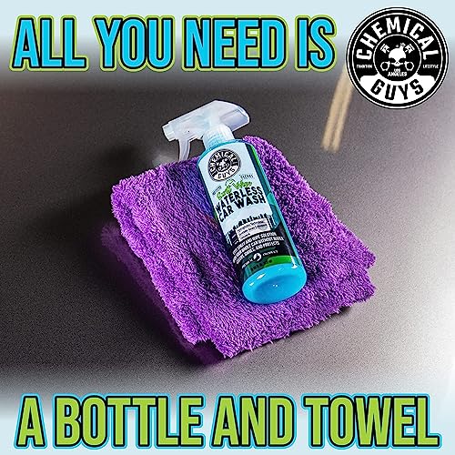 Chemical Guys Swift Wipe Waterless Car Wash, Safe for Cars, Trucks, Motorcycles, RVs & More, 16 fl oz (2-Pack) - size: 16 Fl Oz (Pack of 2), style: Swift Wipe Only