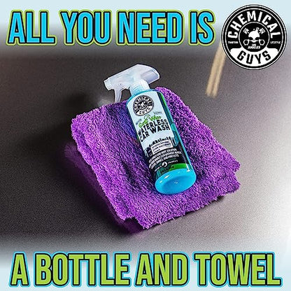 Chemical Guys Swift Wipe Waterless Car Wash, Safe for Cars, Trucks, Motorcycles, RVs & More, 16 fl oz (2-Pack) - size: 16 Fl Oz (Pack of 2), style: Swift Wipe Only