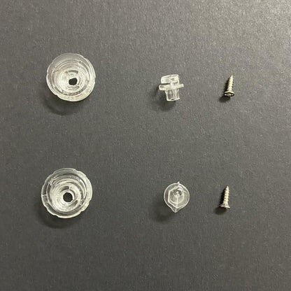 Universal 2 Pairs 4MM Helmet Visor Pins, Anti Fog Insert Pins Compatible with AGV, SHOEI, GXT, ARAI,BELL, SEDICI, HJC,ETC Helmet Visors (PIN 2) - color: Pin 2