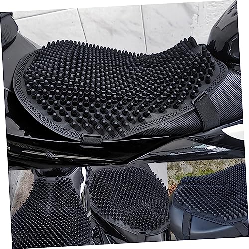 LIFKOME Breathable Slip Motorcycle Seat Cushion Pad Silicone Motorbike Cushion Shockproof for Bikes Cooling Heat Resistant Saddle Cover