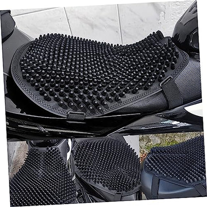 LIFKOME Breathable Slip Motorcycle Seat Cushion Pad Silicone Motorbike Cushion Shockproof for Bikes Cooling Heat Resistant Saddle Cover