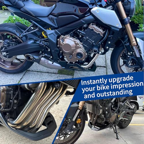 Motorcycle CB650R Belly Pan Bellypan Engine Spoiler Lower Fairing Body Frame Panel Protector Fit for CB 650R CB650F 2019-2024 Accessories (Carbon Look)
