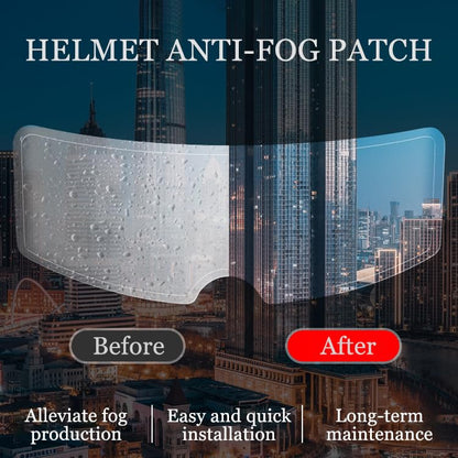 4Pcs Helmet Visor Anti-Fog Film & Rainproof Film for Scorpion EXO EXO-AT960 AT960 Carbon 2023-2025, Clear Anti Fog Insert for Helmets Prevents Fogging and Water Drops Clear View,A - size: A
