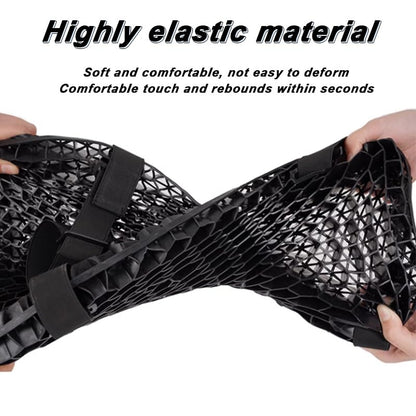 Motorcycle Seat Cushion for Suzuki VStrom DL650 DL 650/XT V Strom DL1000 1000/XT, Breathable and Shock Absorption Seat Pad, 3D Honeycomb Gel Structure Comfortable for Motorbike Long Rides