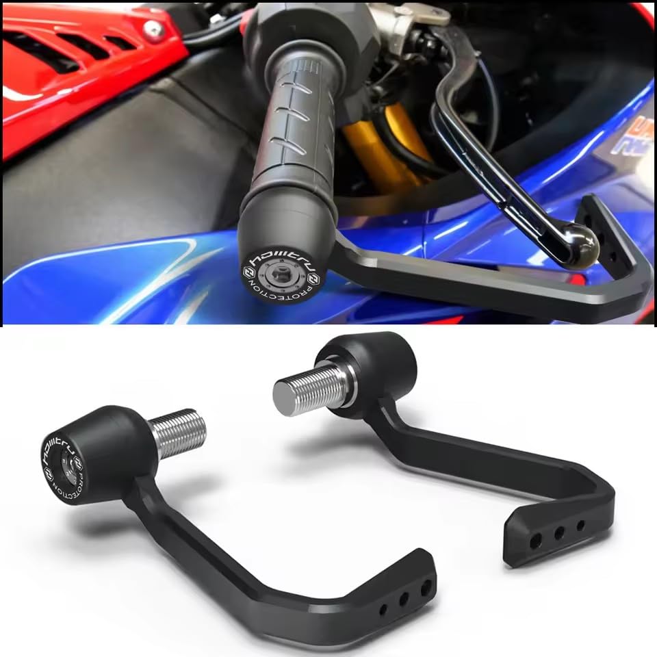Motorcycle Handlebar Grips Guard Brake Clutch Levers Protector for Ducati Monster 950 + (Plus) 2021-2026 (Race) - color: Race