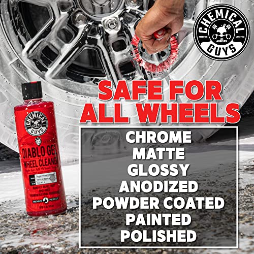 Chemical Guys CLD_997 Diablo Gel Oxygen Infused Foam Wheel and Rim Cleaner, Concentrated (Safe on All Wheel & Rim Finishes), for Cars, Trucks, SUVs, Motorcycles, RVs & More 128 fl oz (1 Gallon) - style: Diablo Gel 128 oz