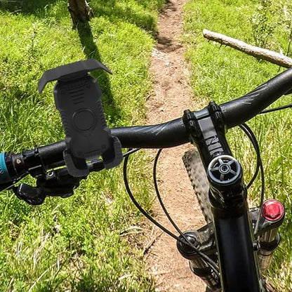 Cabilock 2pcs Motorcycle Handlebar Phone Mounts Anti-Shake Vibration Dampener Bike Cell Phone Holders for Electric Scooter and Bicycle Navigation Use
