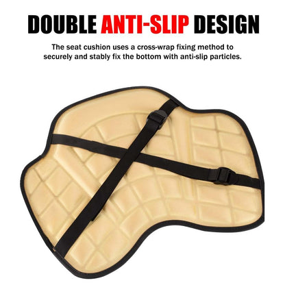 Motorcycle Seat Cushion for Honda GL1800 Gold Wing 2001-2024, Gel Seat Pad with Breathable Cover, Long Distance Riding Comfort Vibration Reduction