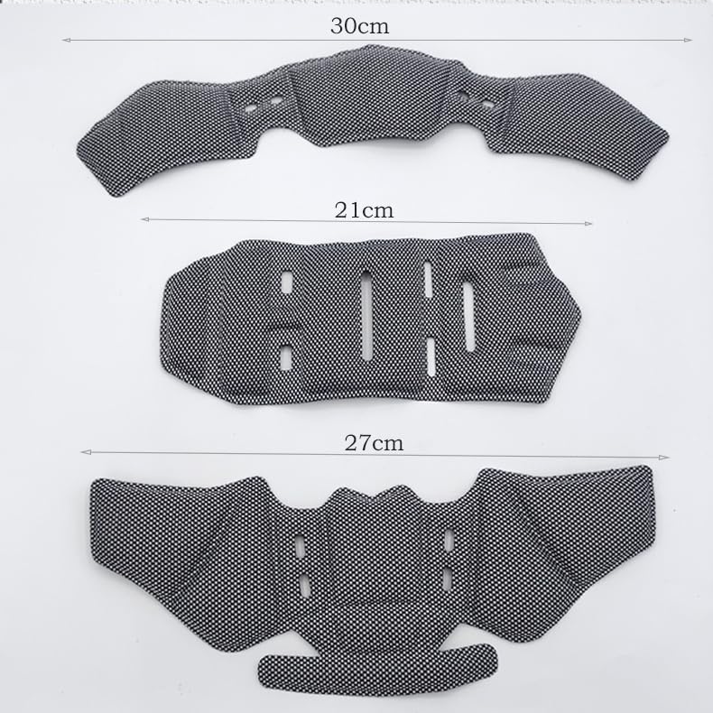 Helmet Padding for Icon Airflite 2005-2025, Breathable Motorcycle Helmet Cushion Replacement Liner Comfortable Foam Cushion Pads Kit Washable Inserts,B/Black