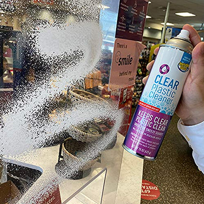 Invisible Glass 91014 Clear Plastic Cleaner – Cleans and Protects Plastic on Electronics, Appliances, Eyewear, Cars, Trucks, RVs, Boats & More, Helps Prevent Fog and Static – 19 oz - size: 19 Ounce (Pack of 1)