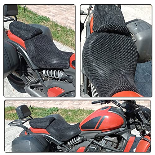 for Kawasaki Vulcan S 650 S650 VN650 Motorcycle Seat Cover Airflow Soft Cushion Seat Pad Protector