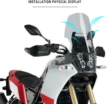 Willis For TENERE 700 XTZ 700 2018-2022 Motorcycle Accessories Windscreen Windshield Deflectors