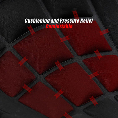 Motorcycle Seat Pad for Honda Shadow 750 1983-2024, Ergonomic 3D Cell Cushion, Vibration Dampening Saddle Protector, Cooling Airflow Pressure Relief