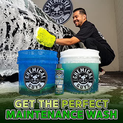 Chemical Guys Car Wash Soap for Foam Cannon or Bucket, Honeydew Snow Foam Car Wash Soap for Trucks, Motorcycles, RVs & More, Super Suds, Honeydew Scent - 64 oz (Half Gallon) - size: 64 Ounce (Pack of 1), style: HONEYDEW