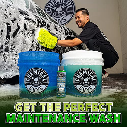 Chemical Guys Car Wash Soap for Foam Cannon or Bucket, Honeydew Snow Foam Car Wash Soap for Trucks, Motorcycles, RVs & More, Super Suds, Honeydew Scent - 64 oz (Half Gallon) - size: 64 Ounce (Pack of 1), style: HONEYDEW