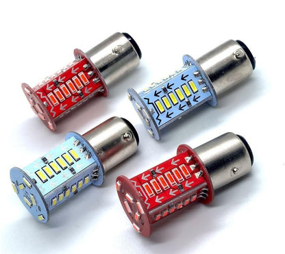 100Pcs 1156 BA15S P21W 1157 BAY15D P21/5W Led Bulb Car Tail Bulb Brake Lights Reverse Lamp Turn Signal Lamp Brake Motorcycle 12V (Color : BAY15D 1157, Size : 28000mAh)