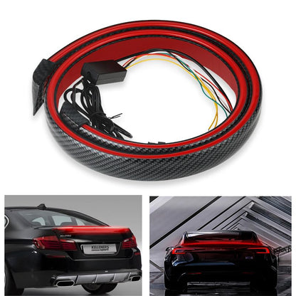 Car Taillight Turn Signal Strip Light, 47.24 in, 51.18 in, High Brightness, Red (47.24in) - size: 47.24in