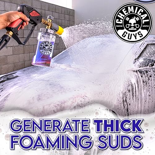 Chemical Guys Extreme Bodywash & Wax Foaming Car Wash Soap, (Works with Foam Cannons/Guns or Bucket Washes) For Trucks, Motorcycles, RVs & More, 32 fl oz, Grape Scent - size: 32 Fl Oz (Pack of 1)