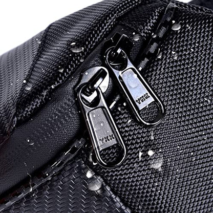 Goldfire Snowmobile Windshield Bags Accessories Ski Doo Dash Bag Dashboard Storage Pouch Wallet Phone Cargo Bags Water-resistant For Ski Doo REV- XP, Part #860201176 (Black)