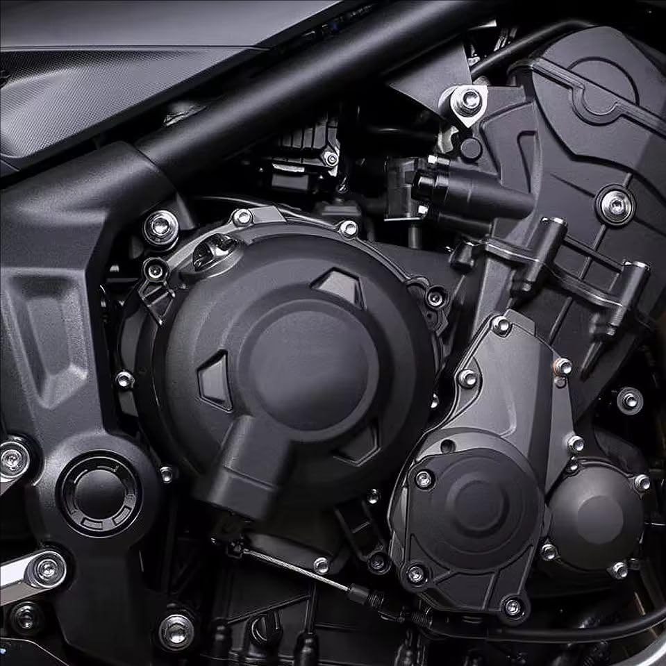 Fits for Trident 660 Trident660 Trident 660 2021 2022 2023 Motorcycle Engine Cover Protective Case Black Left and Right Engine Guard Protector