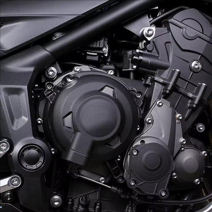 Fits for Trident 660 Trident660 Trident 660 2021 2022 2023 Motorcycle Engine Cover Protective Case Black Left and Right Engine Guard Protector