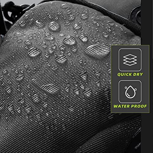 JFG RACING Electric Dirt Bike Battery Tank Storage Bag for Sur Ron, Tuttio Soleil01, Talaria Sting, Mountain Bike, Wrist Bag Waterproof Universal Daily Commute Bag, BLACK