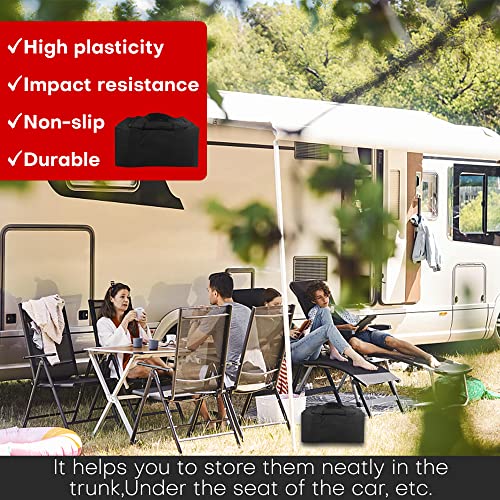 YIYITOOLS 2Pcs Camper Leveler RV Leveling Blocks Ramp Kit, Travel Trailer Leveling System, 30000Lbs