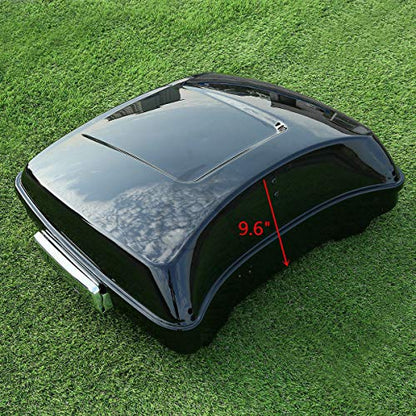 XFMT 5.5'' Razor Trunk Fit For Harley Touring Road King Electra Glide 2014-Later - color: Razor Tour-Pack