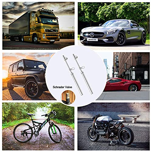 GODESON Dual Head Tire Pressure Gauge,Heavy Duty Pen Tire Gauge Range 10-150PSI; 1-10kg/cm2,Dual Head Truck Air Pressure Gauge (Pack of 20)… - size: 20 pack