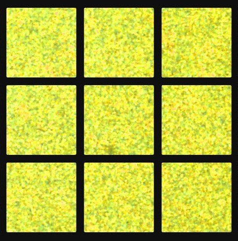 LiteMark | Reflective Square Kit | Night Visibility Adhesive Sticker Squares for Bike/Stroller/Helmet/Scooter/Stairs - Lemon Yellow (18 Pack) - color: Lemon Yellow, size: 1.5 Inch