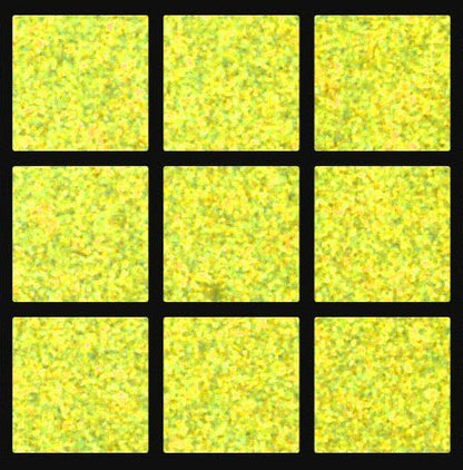 LiteMark | Reflective Square Kit | Night Visibility Adhesive Sticker Squares for Bike/Stroller/Helmet/Scooter/Stairs - Lemon Yellow (18 Pack) - color: Lemon Yellow, size: 1.5 Inch