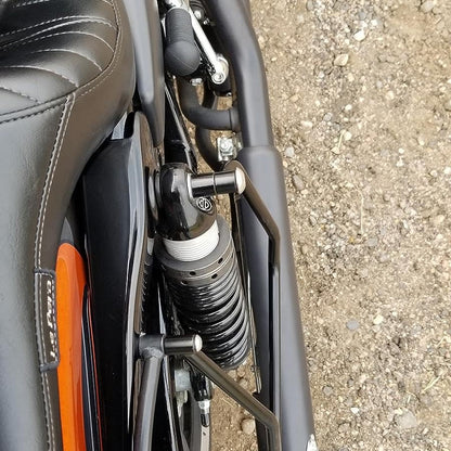 TDZ 2004-2016 Saddlebag Support Brackets for Harley Sportster XL883 XL1200,Black