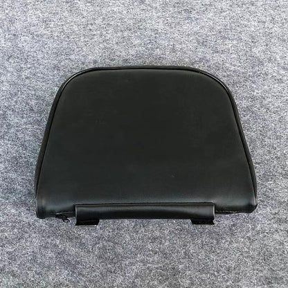 Motorcycle Passenger Backrest Pad Compatible with Vespa GTS300 GTV Primavera Sprint 150 Rear Shelf Backrest Bag Luggage Rack Backrest Pad Backrest Pad Rear Backrest Cushion (Black) - color: Black